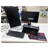 2 Dell Monitors (powers on) / Keyboards / Mouse /