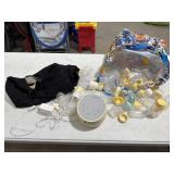 Medela Breast Pump w/ Attachments / Bottles