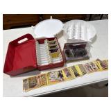 Baseball Card Cases w/ Music Cards / Honda Toy