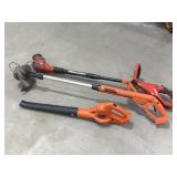 Black & Decker Battery Powered Weed Eaters /
