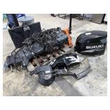 2010 Suzuki 175 Four Stroke (damaged)