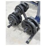 Fitness Gear FG OT 400 Weight Rack w/ 255lbs of