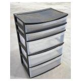 Sterilite 5 Drawer Storage Tower