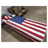 2 American Flags