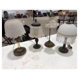 Brass Lamps (condition unknown)