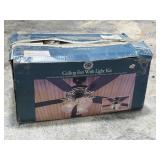 Ceiling Fan w/ Light Kit w/ Box (condition
