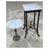 2 Mable Top Tables