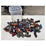 Box of Toy Trains
