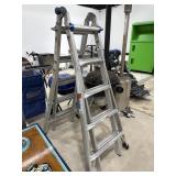 Werner 21ï¿½ Extension Ladder (smoke damage)