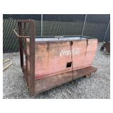 Coca-Cola Cooler & Dolly