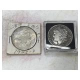 Morgan & Peace Silver Dollars