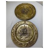 24:3 Fox Hunt 14" Copper Trays