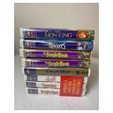 LOT Disney VHS Movies - Sealed/New
