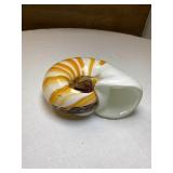 25:6 Large Blown Glass Shell