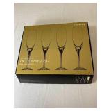 29:14 Orrefors Intermezzo Cobalt Champagne Flutes