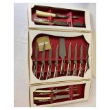 30:6 Vintage SHEFFIELD Stainless Knife Set