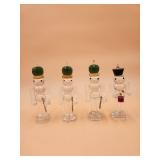42:6 Shannon Crystal Nutcrackers