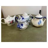 32:1 4pc Assorted Teapots