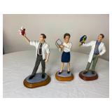 38:6 Careers - Scientist, Teacher & Vet Figurines