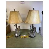 32:2 Pair Resin Freshwater Fish Lamps