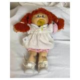34:6 Cabbage Patch Doll Red Hair Girl Pigtails