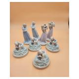 44:1 Russ Mother/Child Figurines LOT