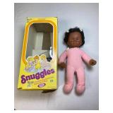 33:5 1978 Black SNUGGLES Baby w/ Box