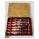30:7 Everbrite Stainless STAG Handle Knives