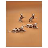 46:1 Hamilton Collection Pink Floral Cats