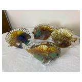 38:2 Handblown Glass Fish (4pc)