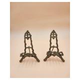 41:9 Small Gold Plate Easels