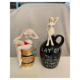 Risque Ladies Liquor Decanters