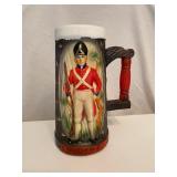 Napcoware Red Coats Ceramic Beer Mug