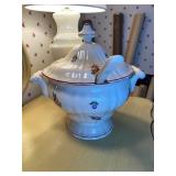 West Germany Roses Soup Toureen