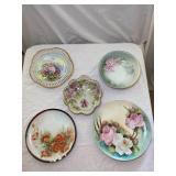 #1 Hand Painted Plate LOT