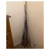 LOT Misc BROKEN Fishing Poles