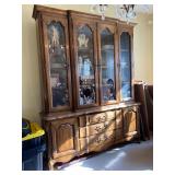 Large Vintage Dining Room Hutch