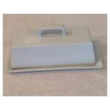 Classic White Butter Dish
