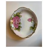 6 Rose Patterned Vintage Tea Plates