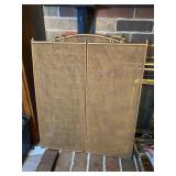 Brass Mesh Fireplace Screen