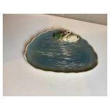 Karl Ens Germany Swan on Lake Dish