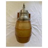 #2 Single Beer Barrel Wall Sconce Light