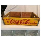 Vintage Wooden Coca Cola Tray