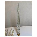 #57 Lucite Vintage Candlesticks