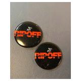 Vintage Right To Work Is A Rip-Off Buttons