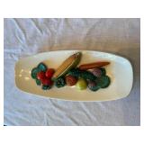 Handmade Ceramic Veggies Wall Hanging