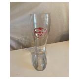 Henninger Boot Glass Beer Mug