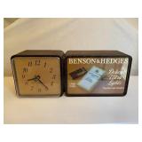#75 Everbrite BENSON & HEDGES Cigarette Clock