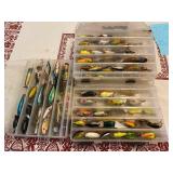 #4 Fishing Lures LOT Chuggs Poppers Crank ++