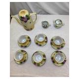 #80 Nippon Violets Tea Set